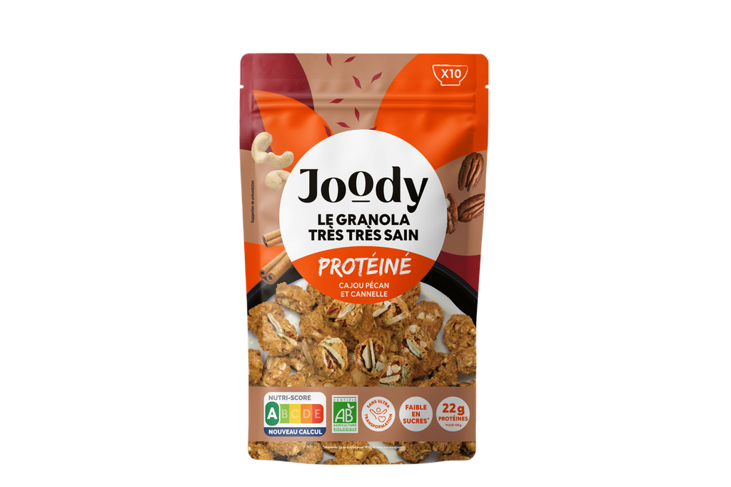 [J00079-JGPCP300U] Granola Protéiné Cajou Pécan Cannelle